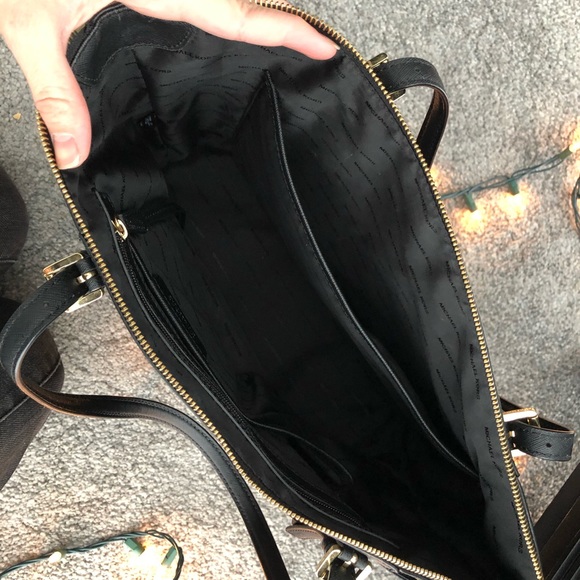 Michael Kors Leather Satchel - Picture 4 of 5